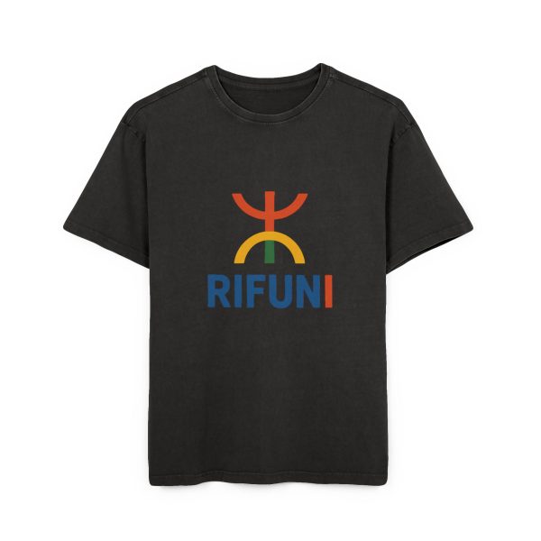 Rifuni Logo Tee | Graphic T-Shirt, Retro Color Emblem